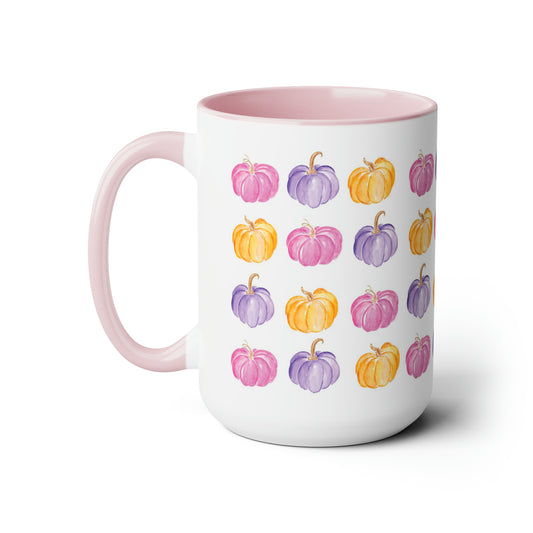 Colorful Pumpkins, Fall Mug