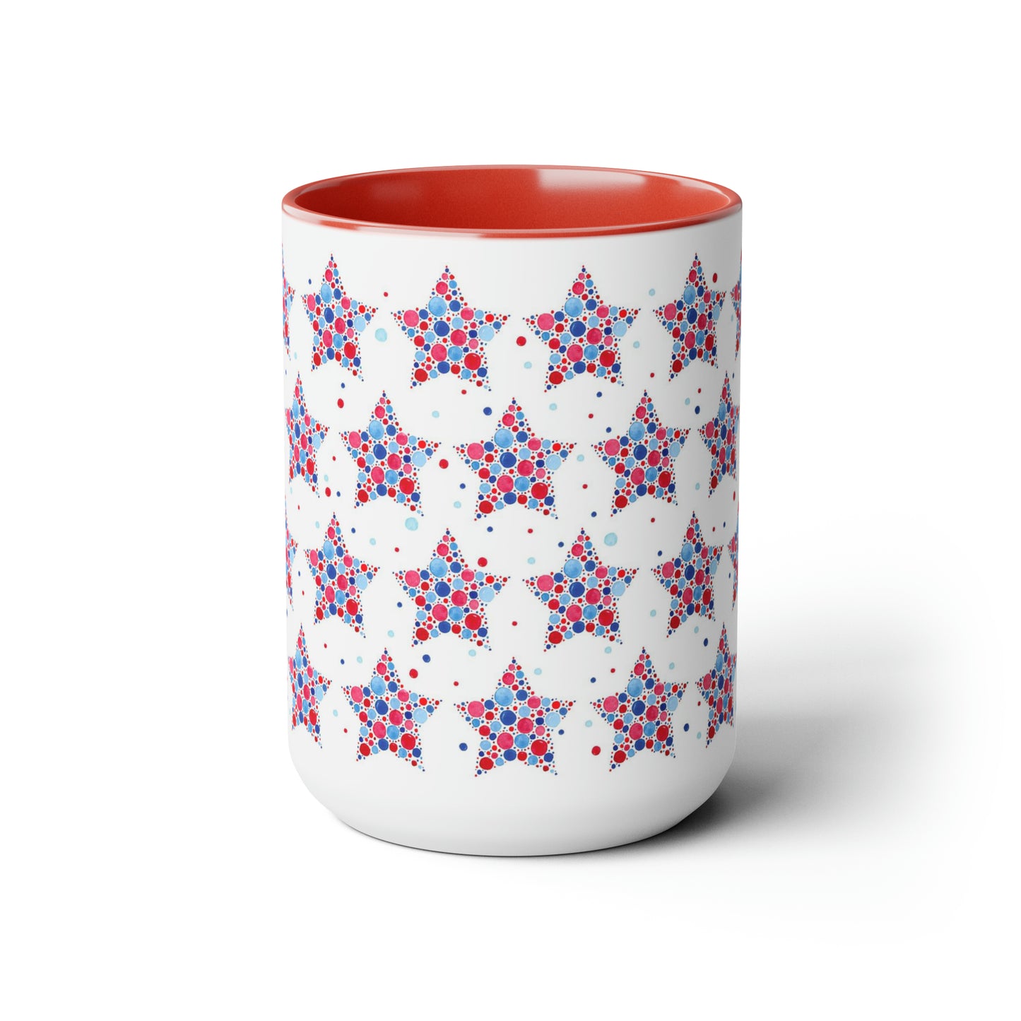 Patriotic Star, Americana Ceramic Mug
