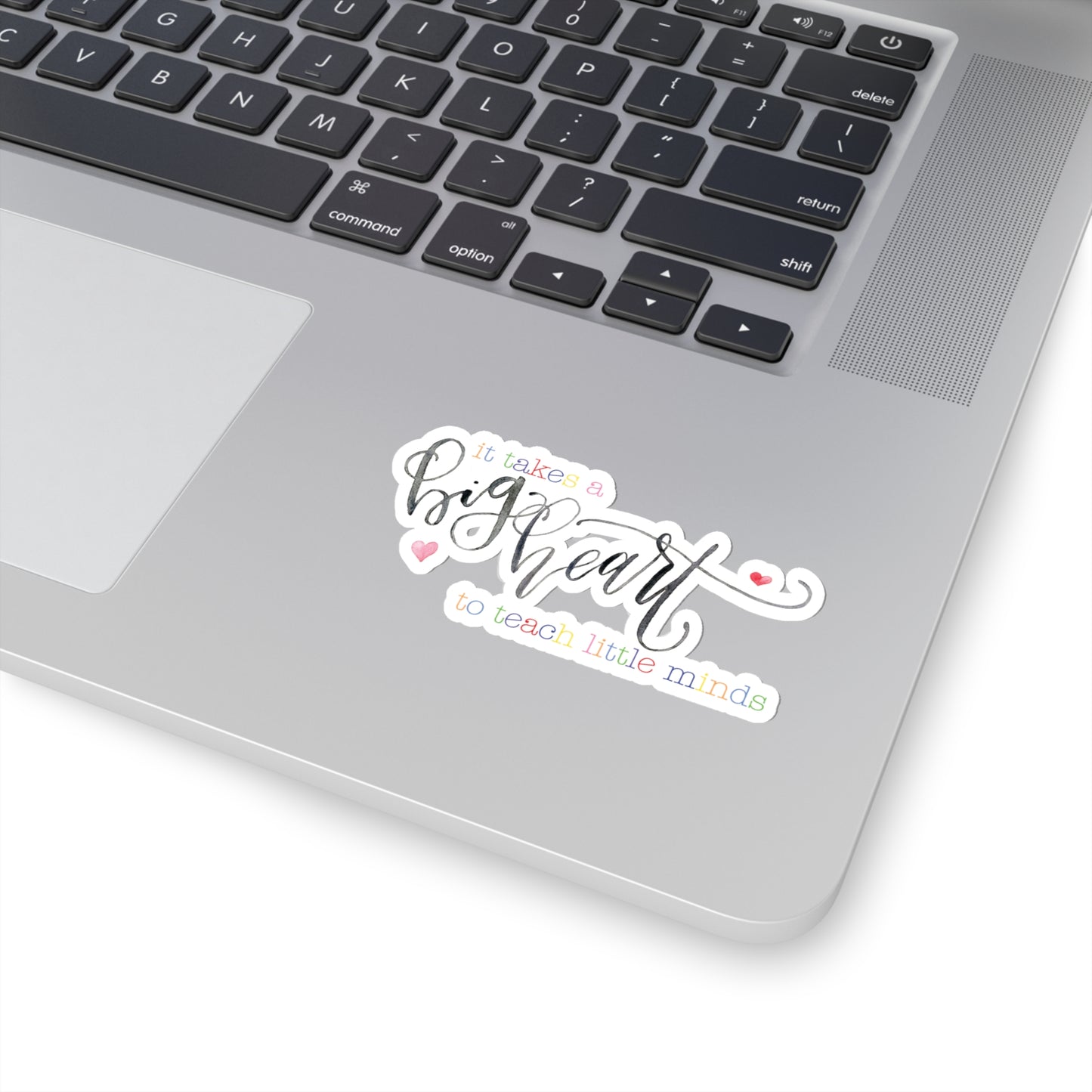 Big Heart Teacher Appreciation Sticker