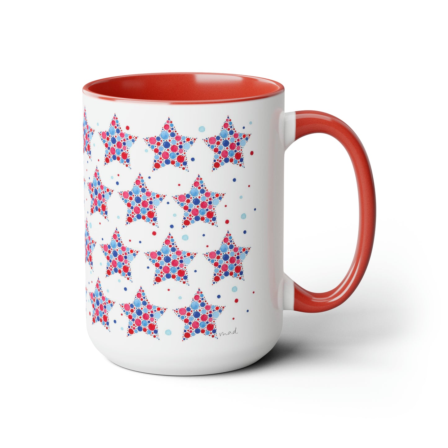 Patriotic Star, Americana Ceramic Mug