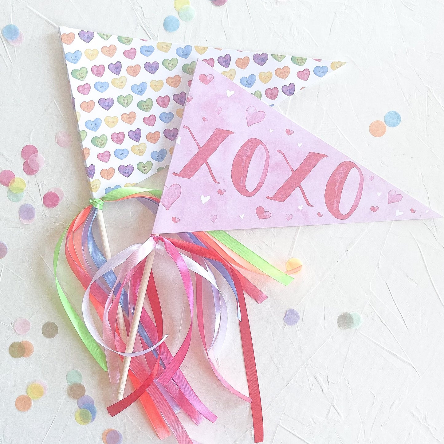 Valentine's Day Party Flag