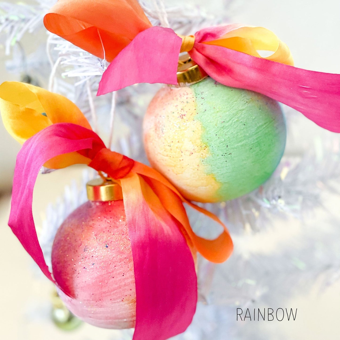 Ceramic Hand Painted Keepsake Holiday Ornaments