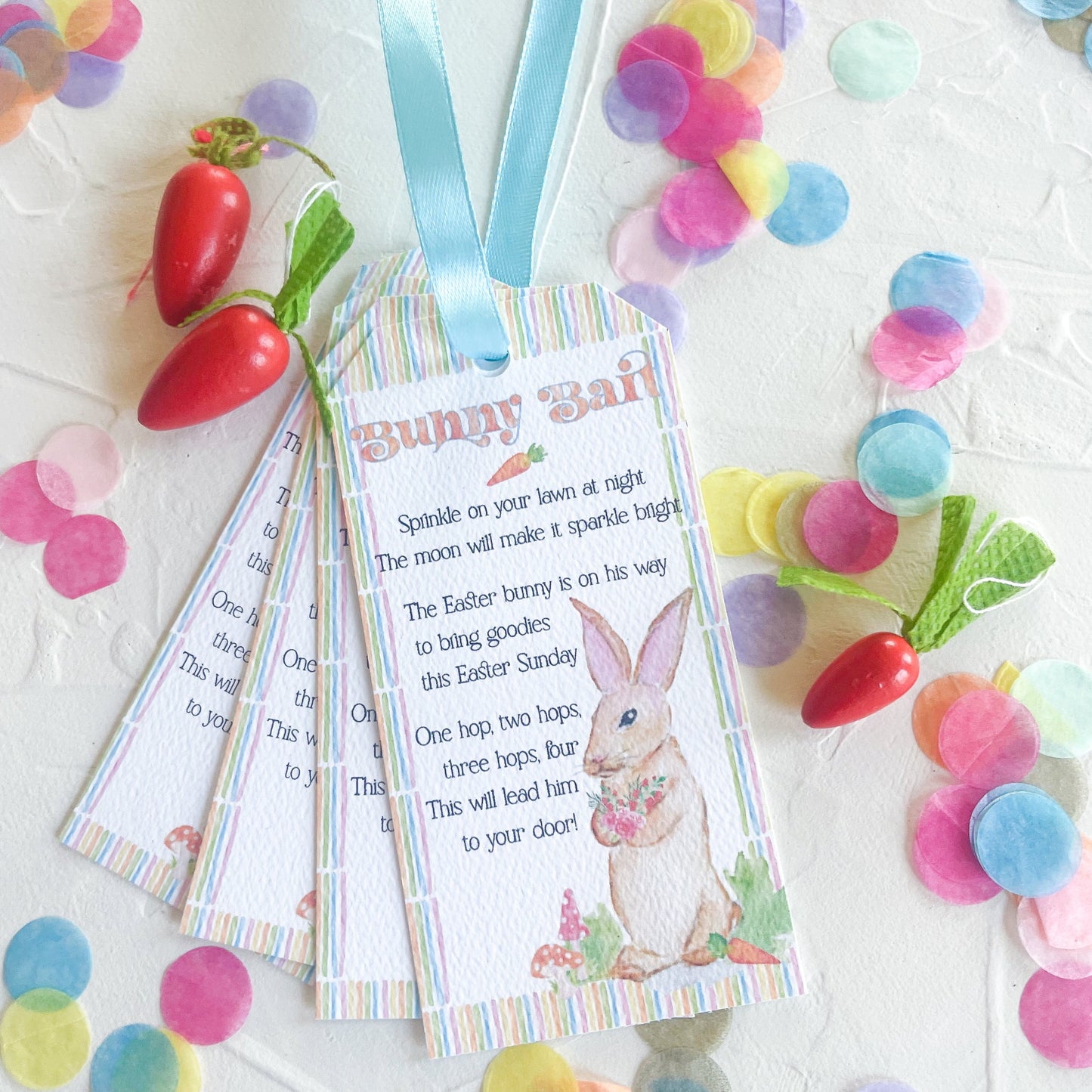 Bunny Bait Easter Goodie Bag, Gift Tube for Kids