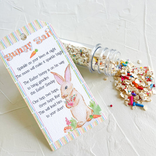 Bunny Bait Easter Goodie Bag, Gift Tube for Kids
