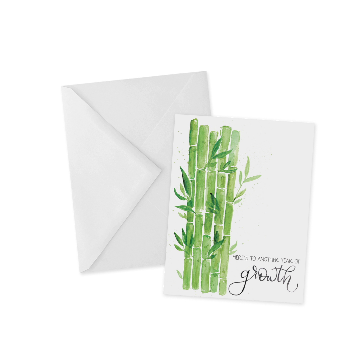 Bamboo Birthday Greeting Card