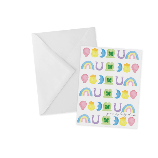 Lucky Charm, St Patrick's Day Greeting Card