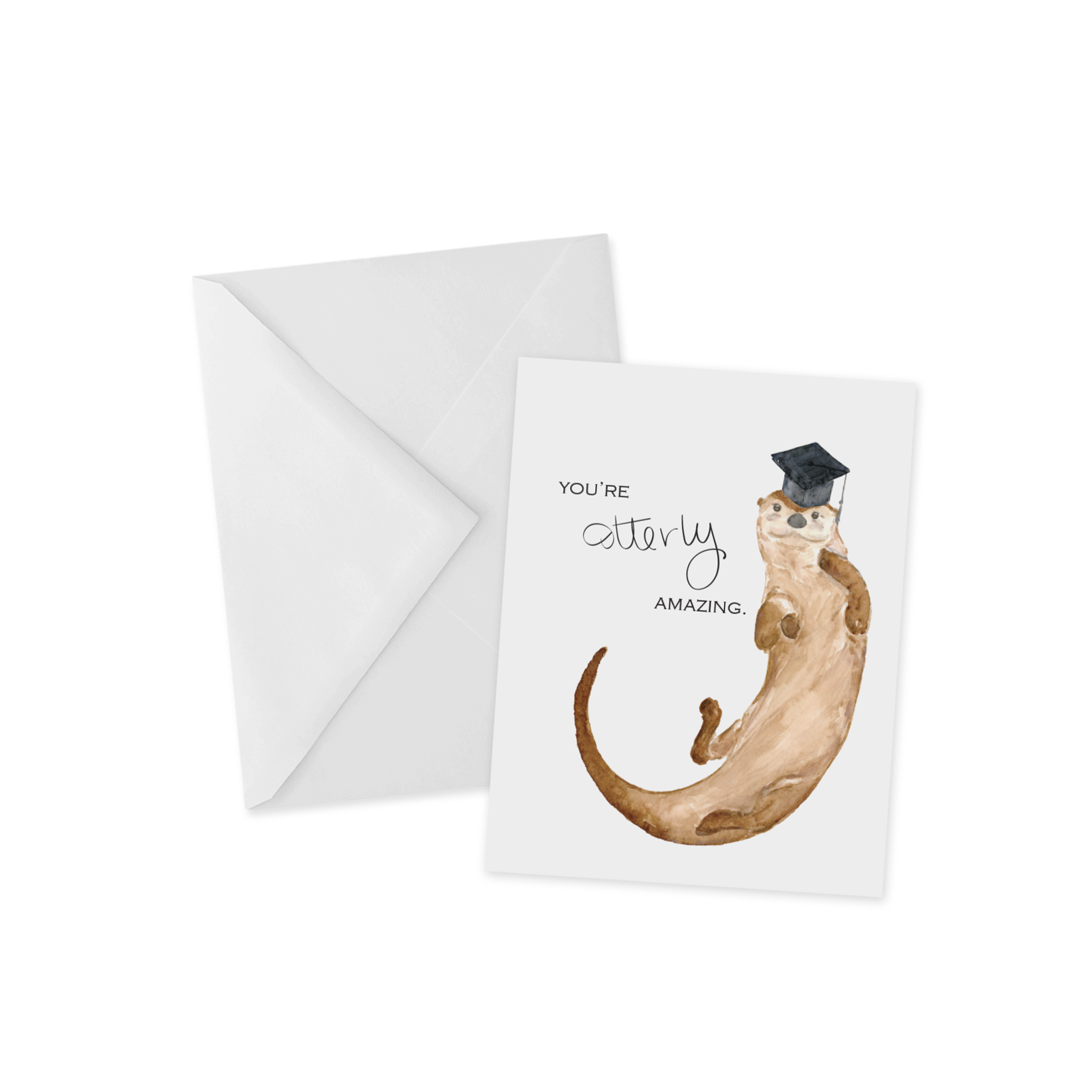 Graduation Otter Card- Otterly Amazing! Graduation Otter Card- Otterly Amazing!