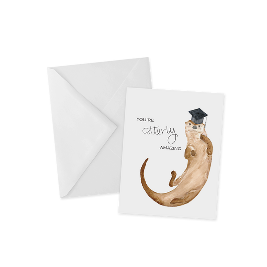 Graduation Otter Card- Otterly Amazing!