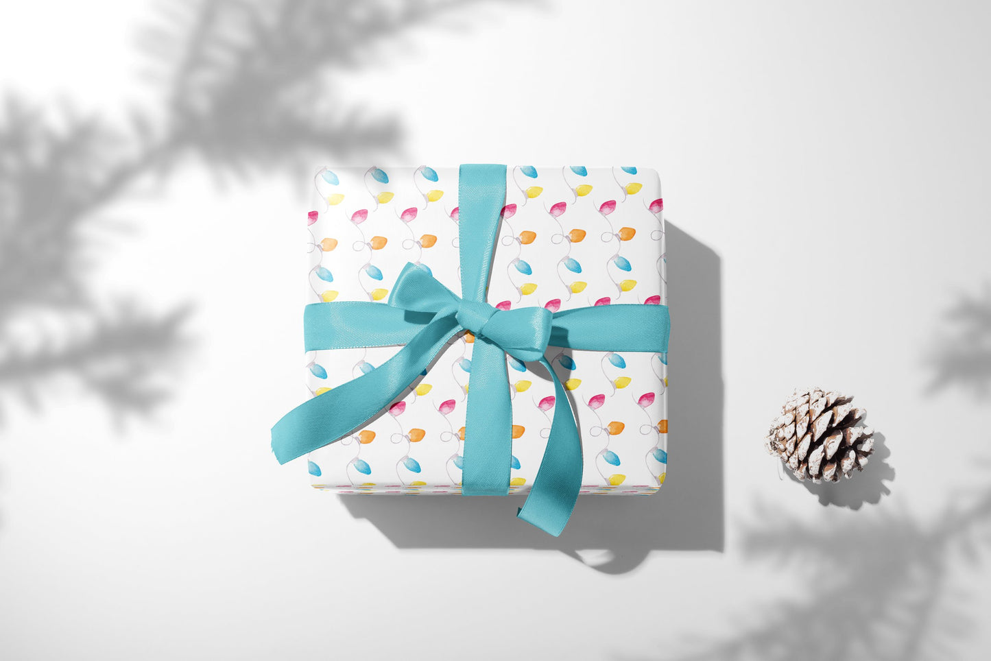 DISCONTINUED Colorful Bright Lights - Luxurious Watercolor Gift Wrap