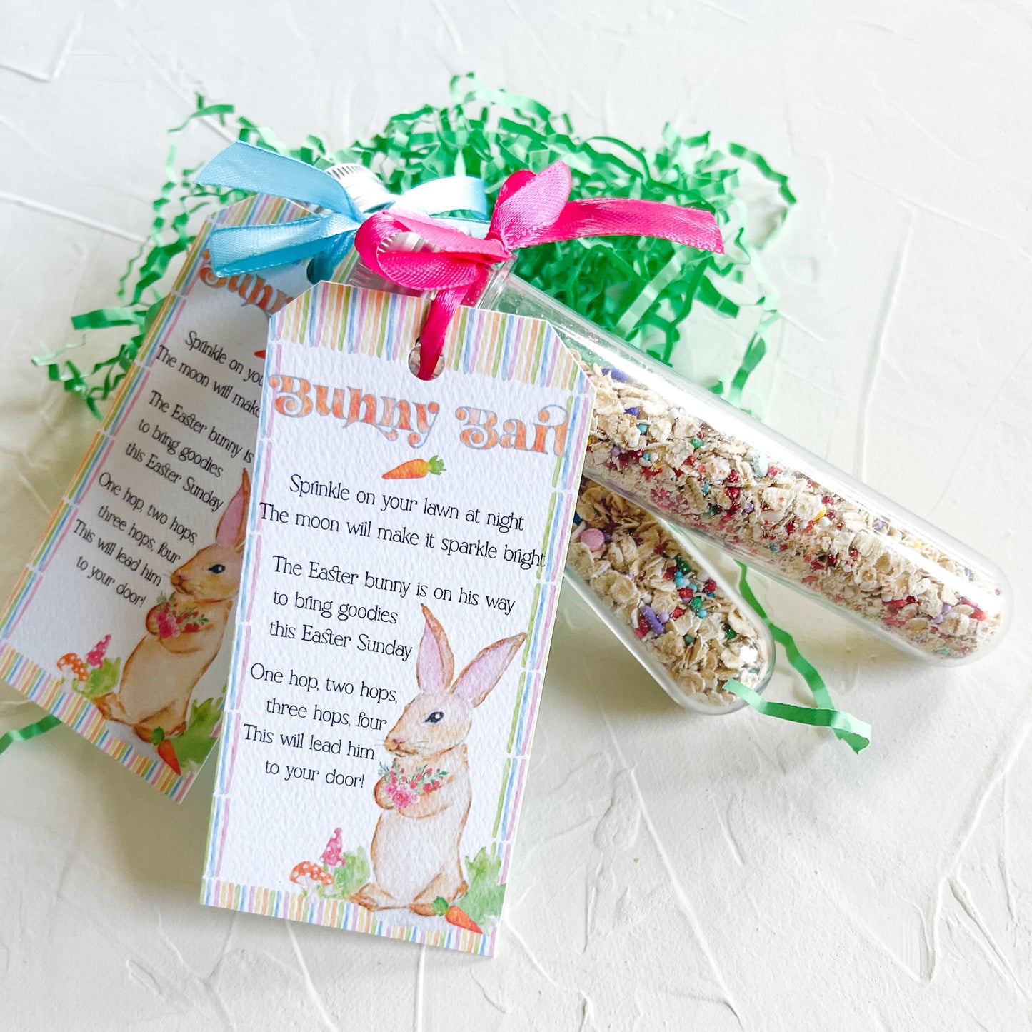 Bunny Bait Easter Goodie Bag, Gift Tube for Kids