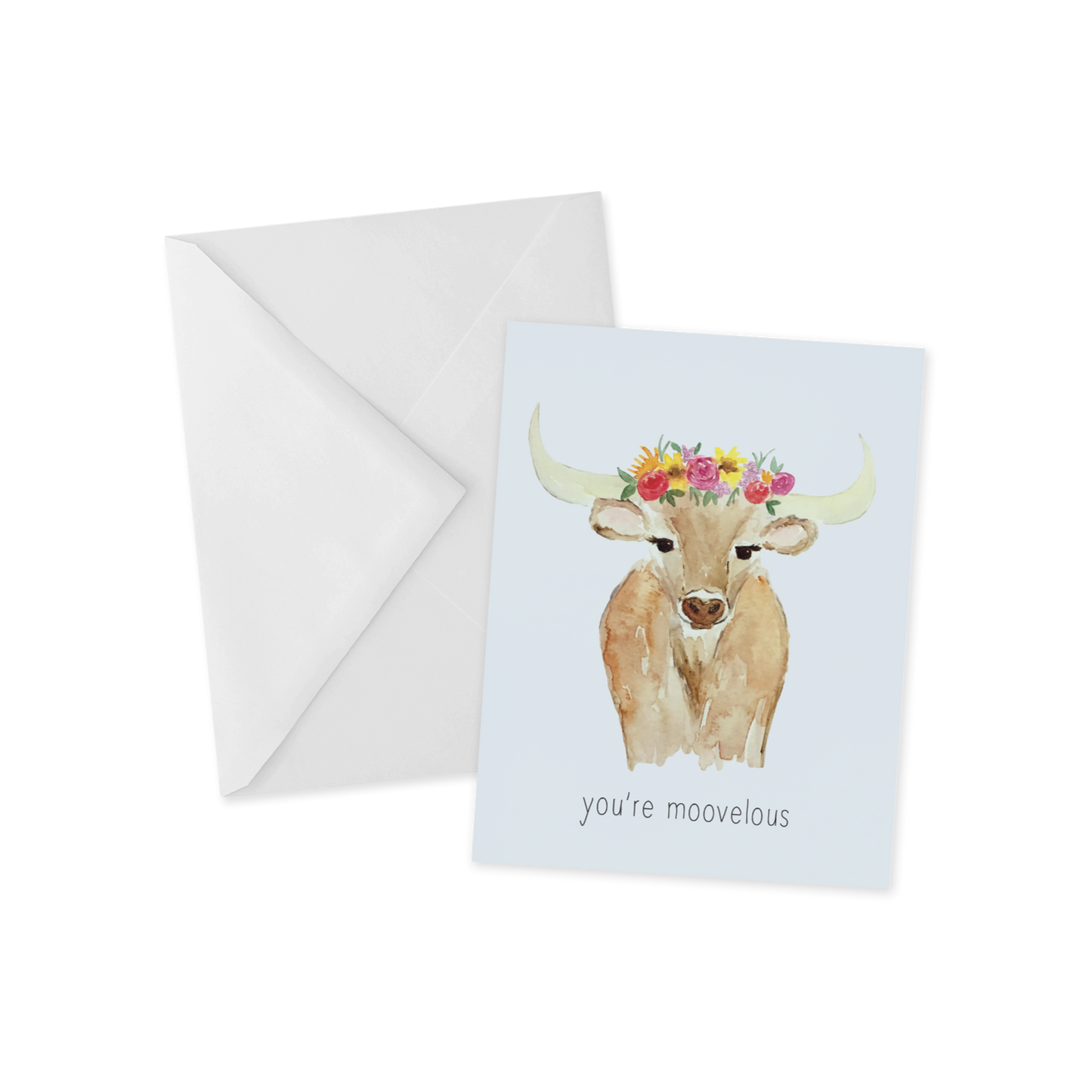 You're Moo-velous, Friendship Greeting Card