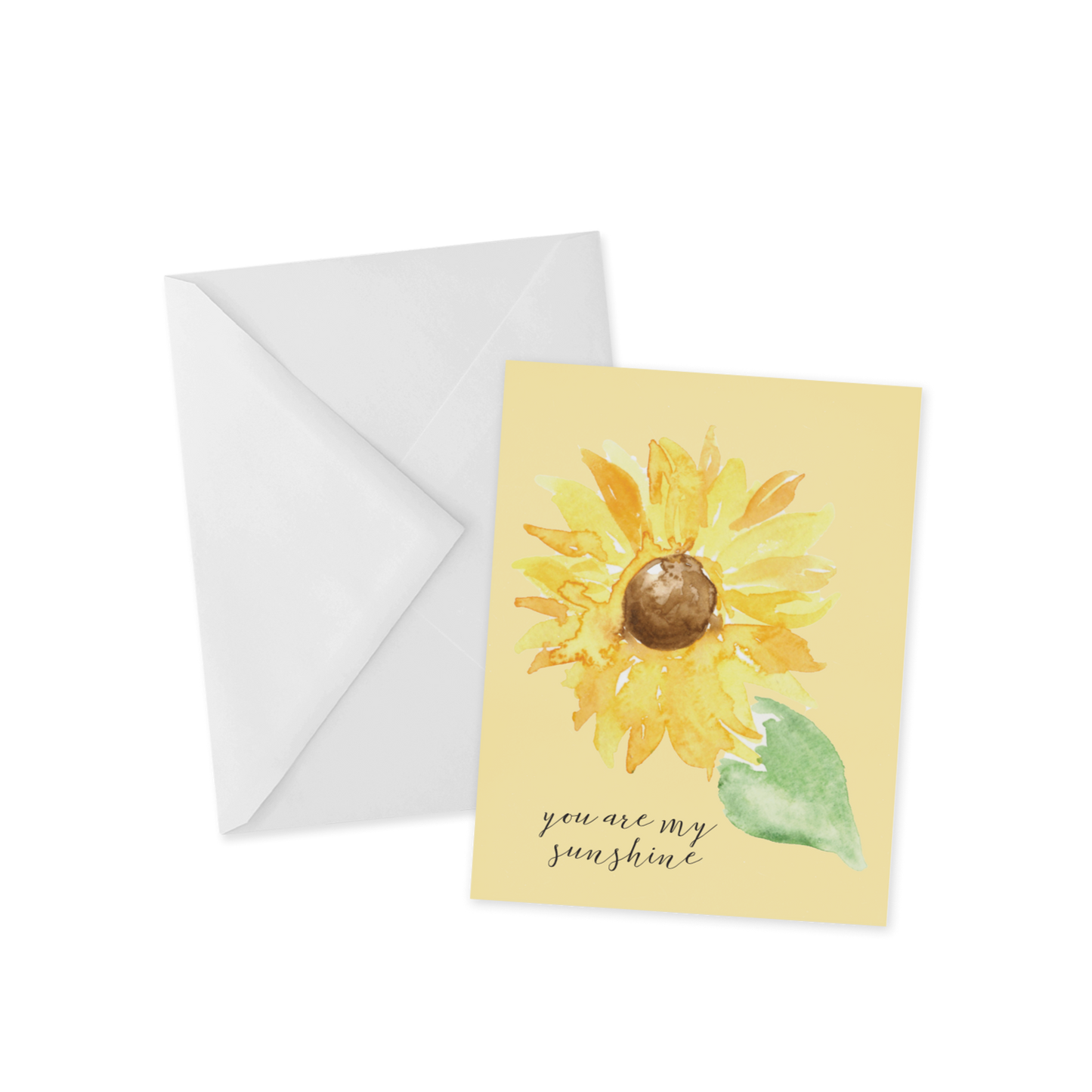 Sunflower Bouquet Greeting Card