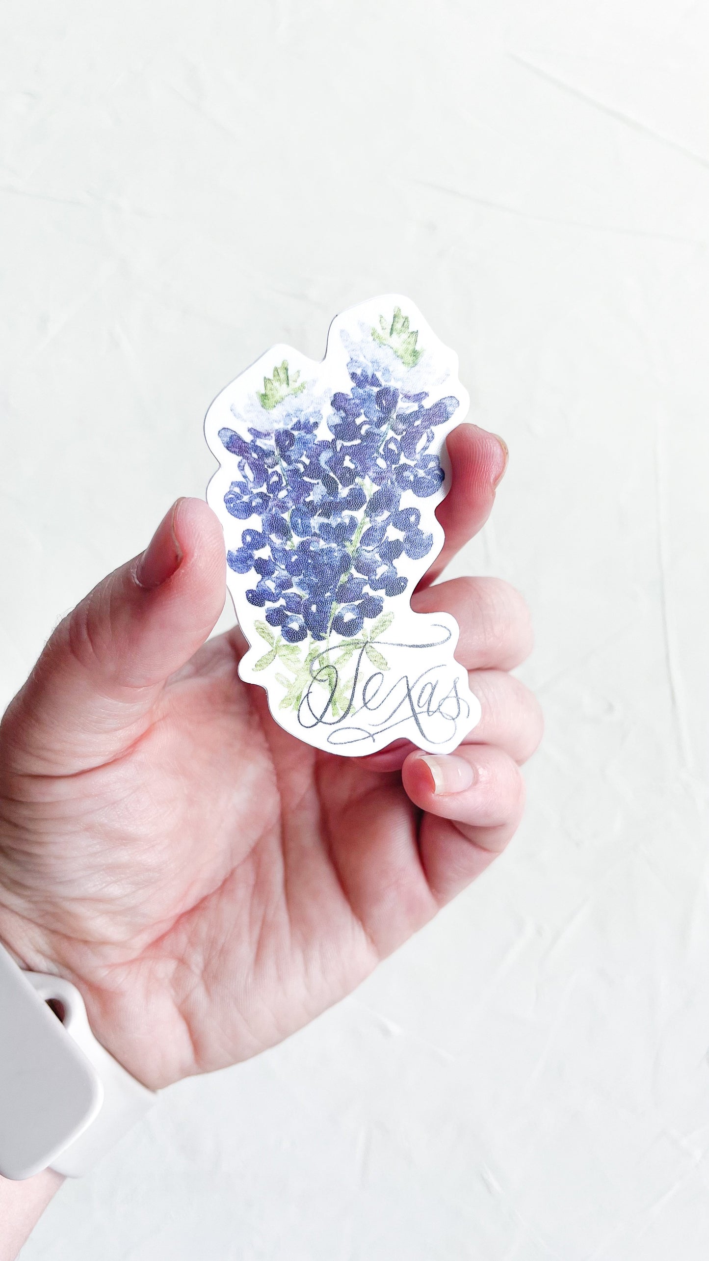 Texas Bluebonnet Sticker, Small Gift for Her, Mother's Day Gift