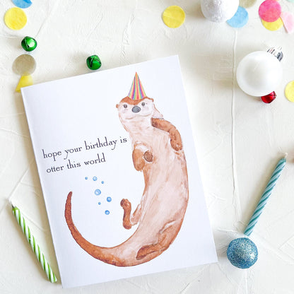 Party Animal, Wildlife Birthday Greeting Card Box