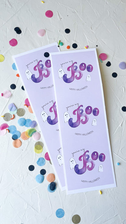 You're My Boo, Halloween Gift Stickers