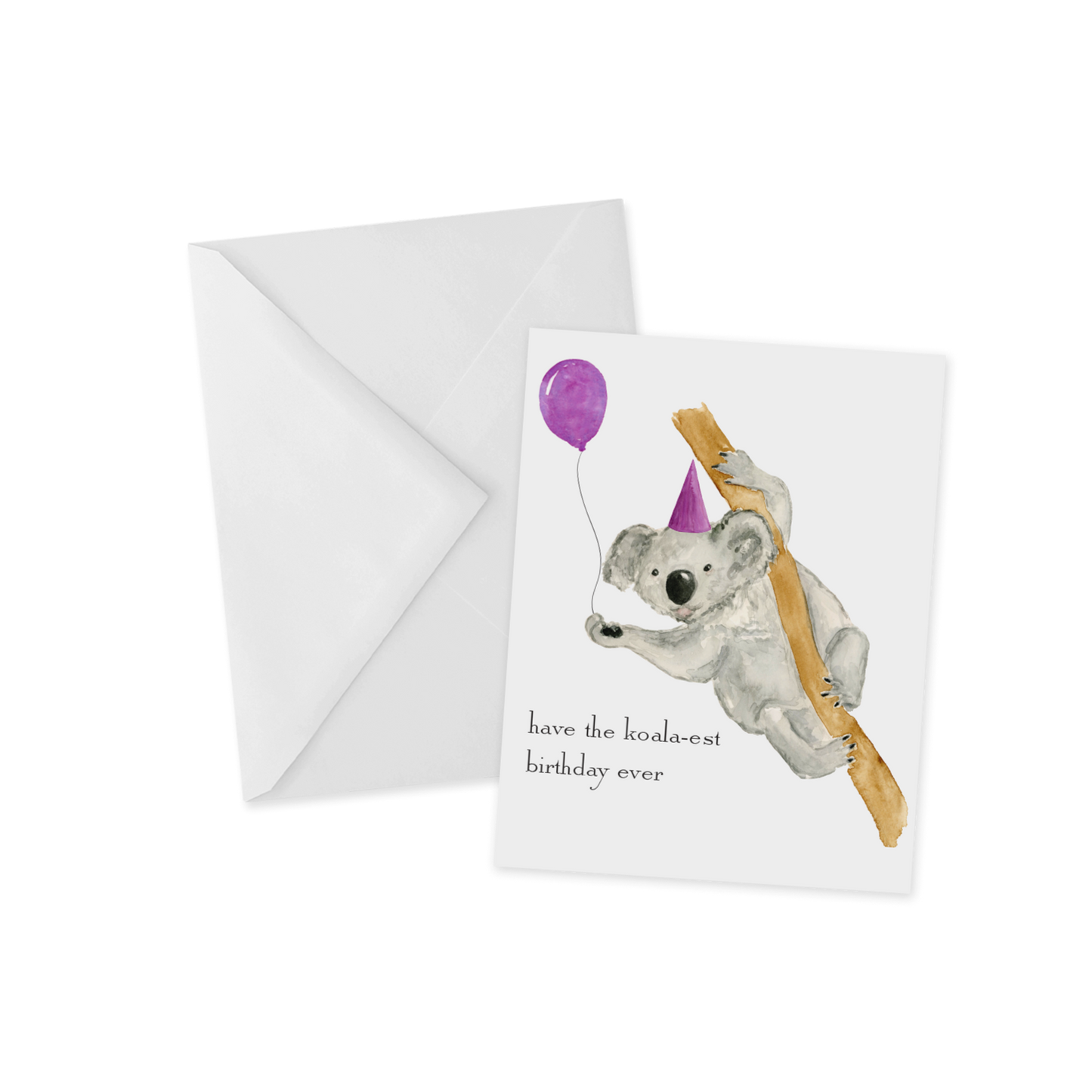 Party Koala Birthday Card