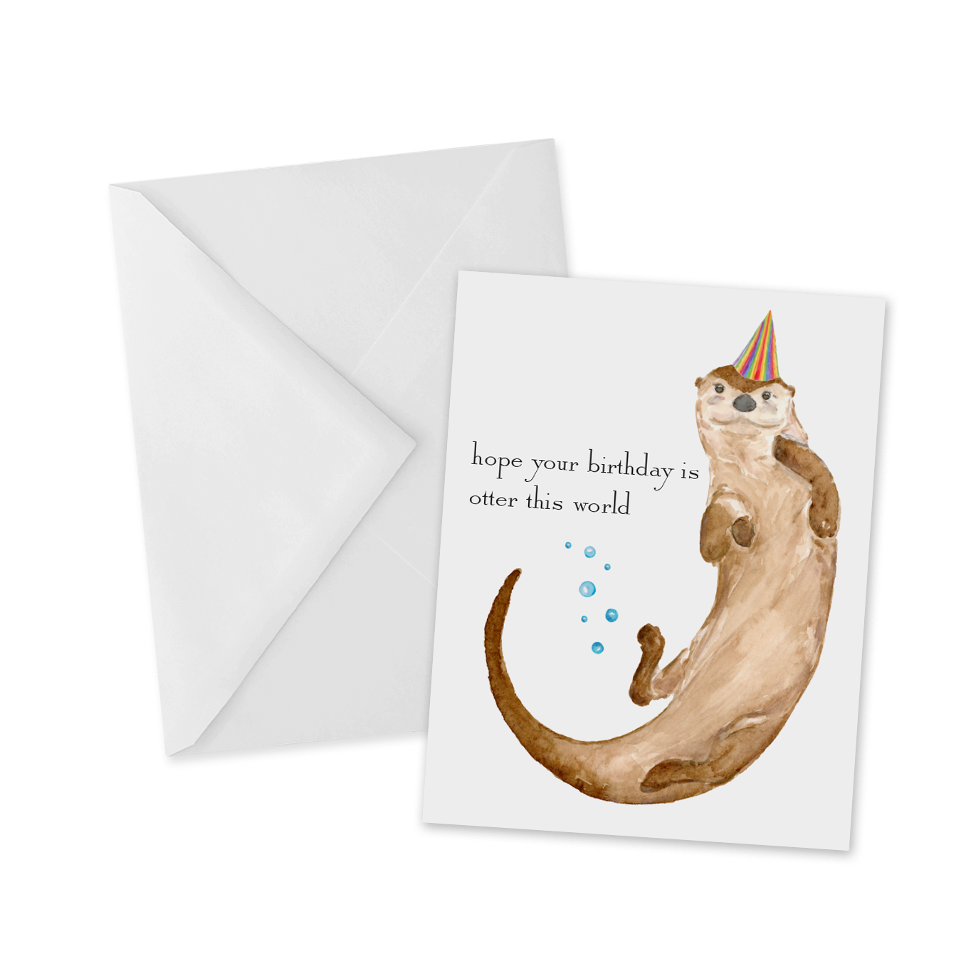 Party Animal, Wildlife Birthday Greeting Card Box