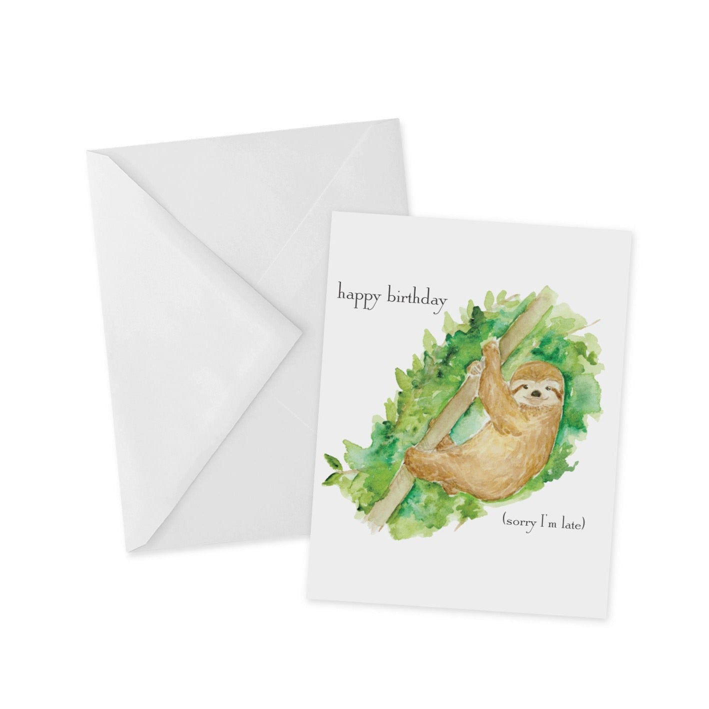 Party Animal, Wildlife Birthday Greeting Card Box